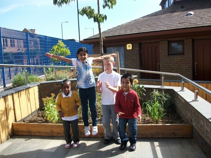 Playing in the playground