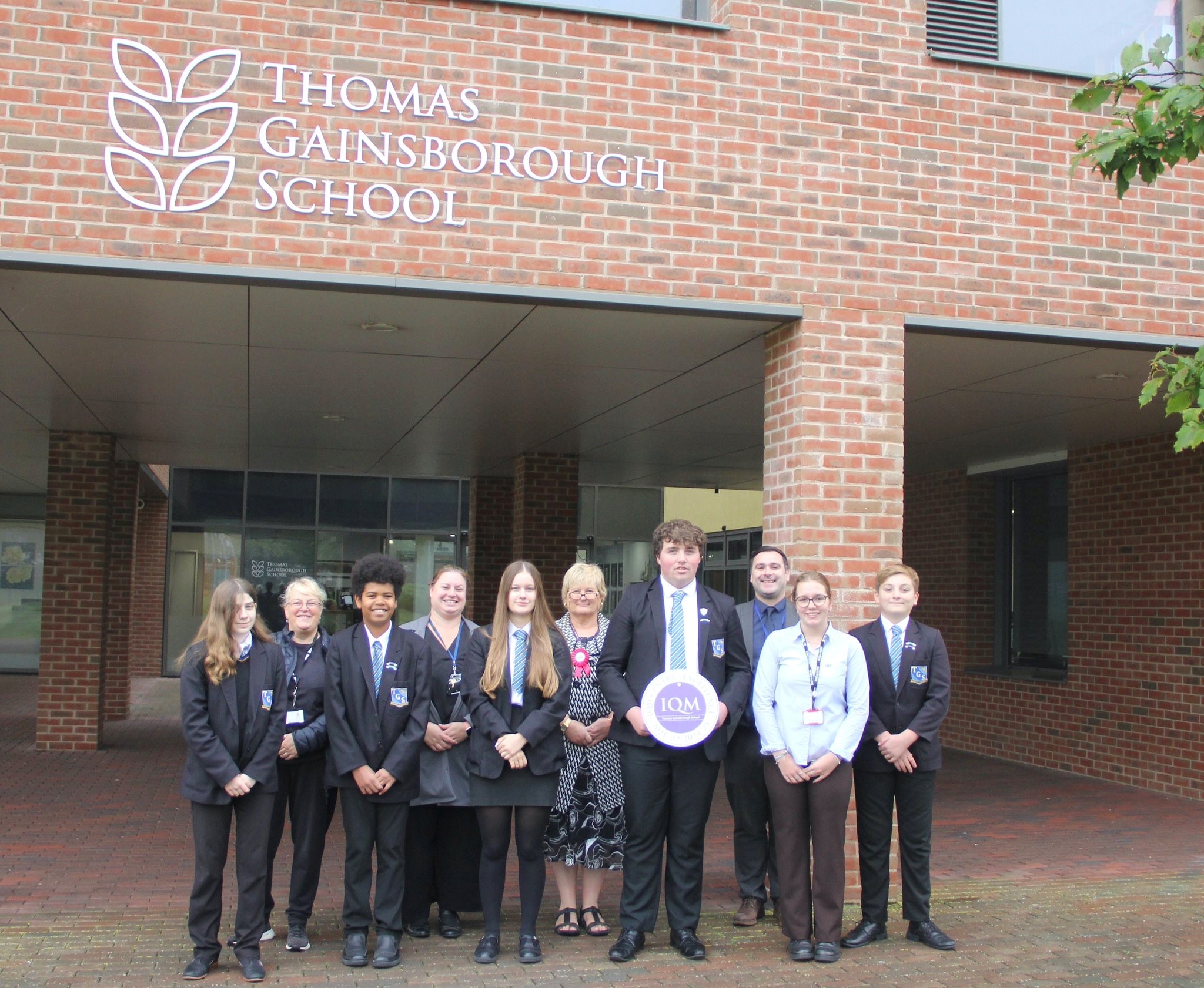Thomas Gainsborough School Achieves Centre of Excellence IQM