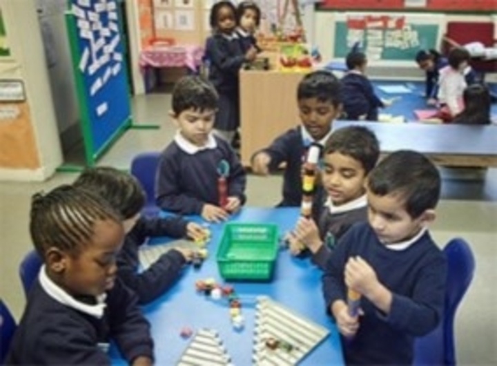 EYFS Children Learning and Having Fun