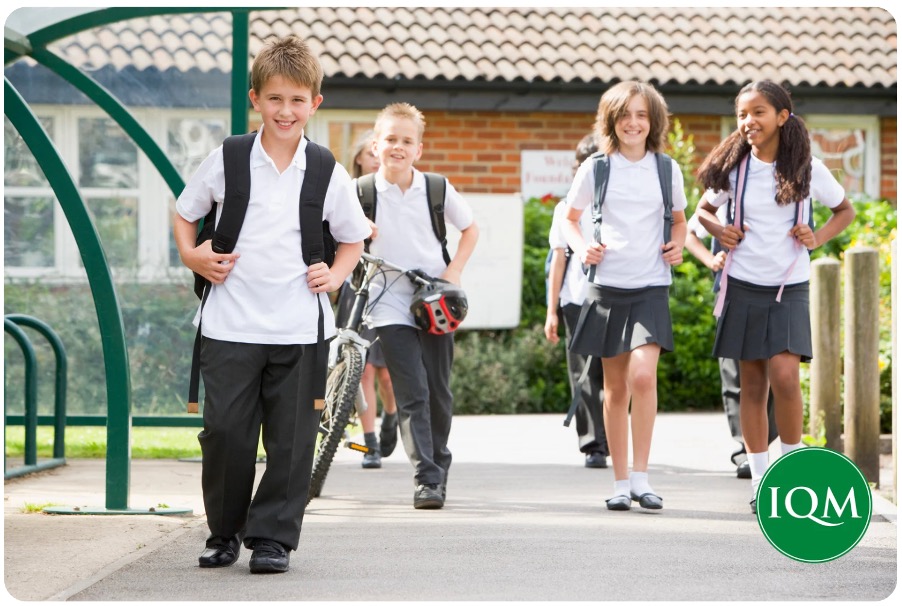 UK school children enjoying their time in school, showing a sense of belonging and achievement