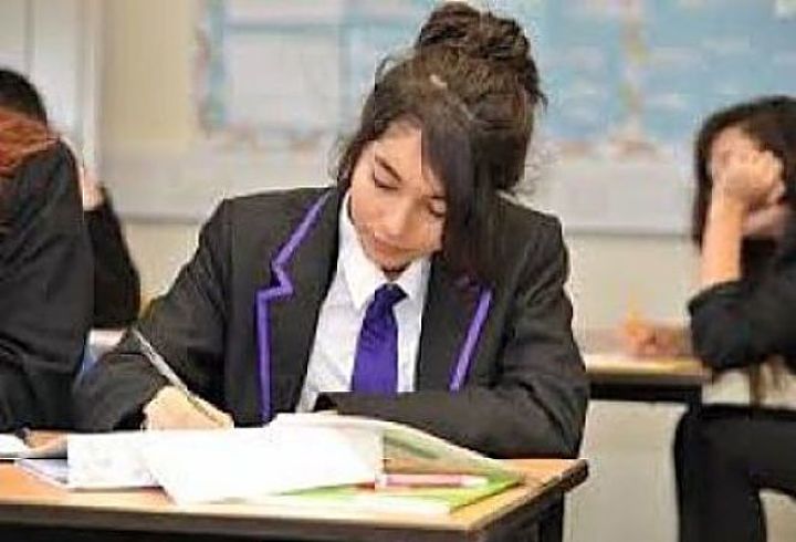 Working hard at New College Leicester